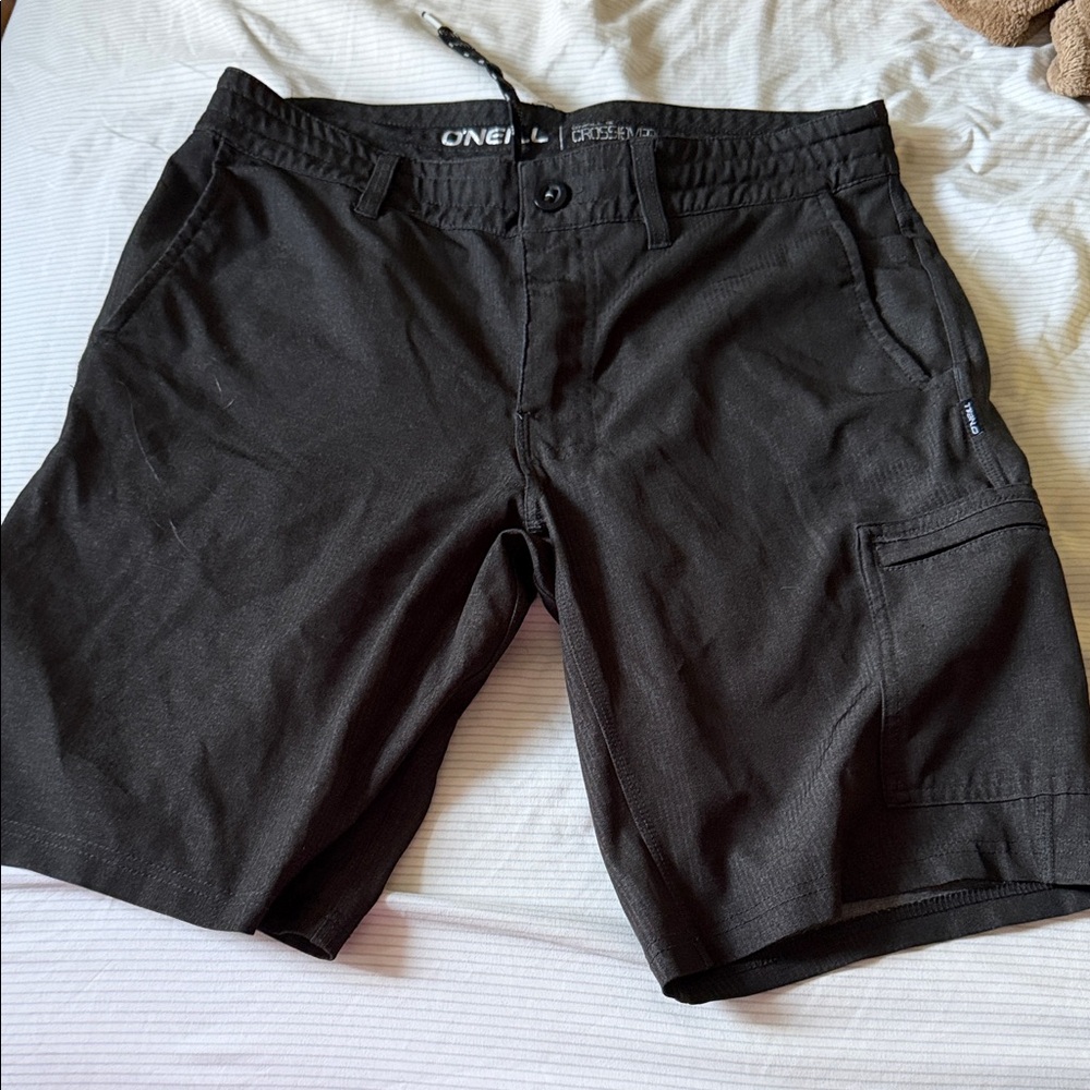 O'Neill Black Cargo Shorts for Men